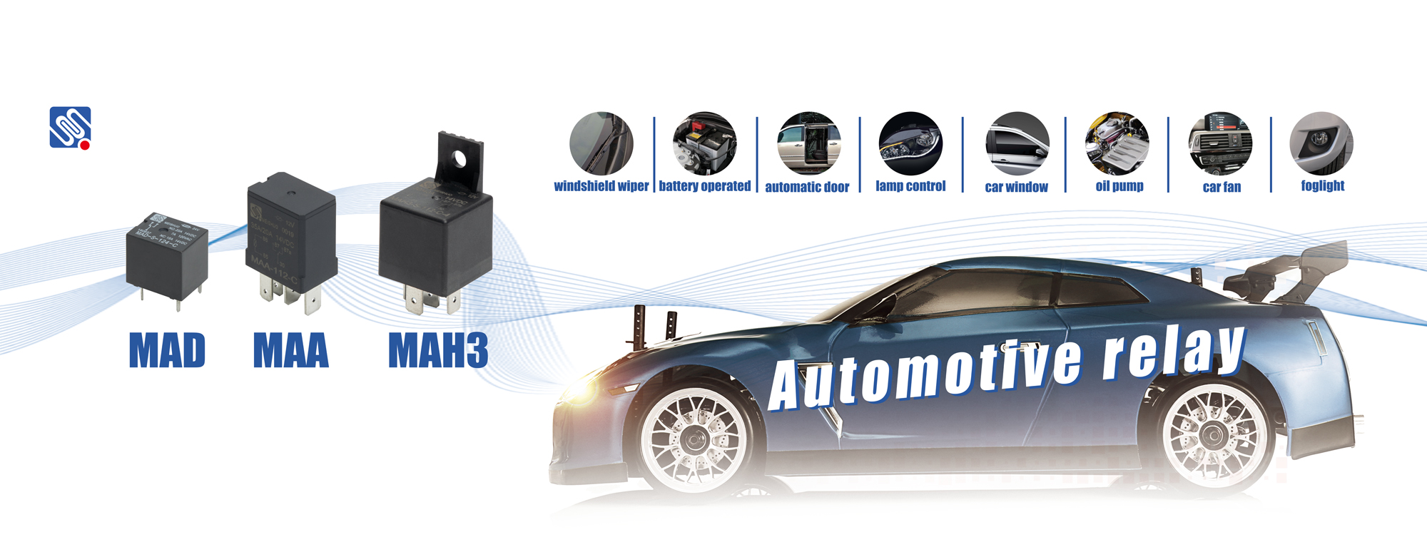 Domaines d'application des relais